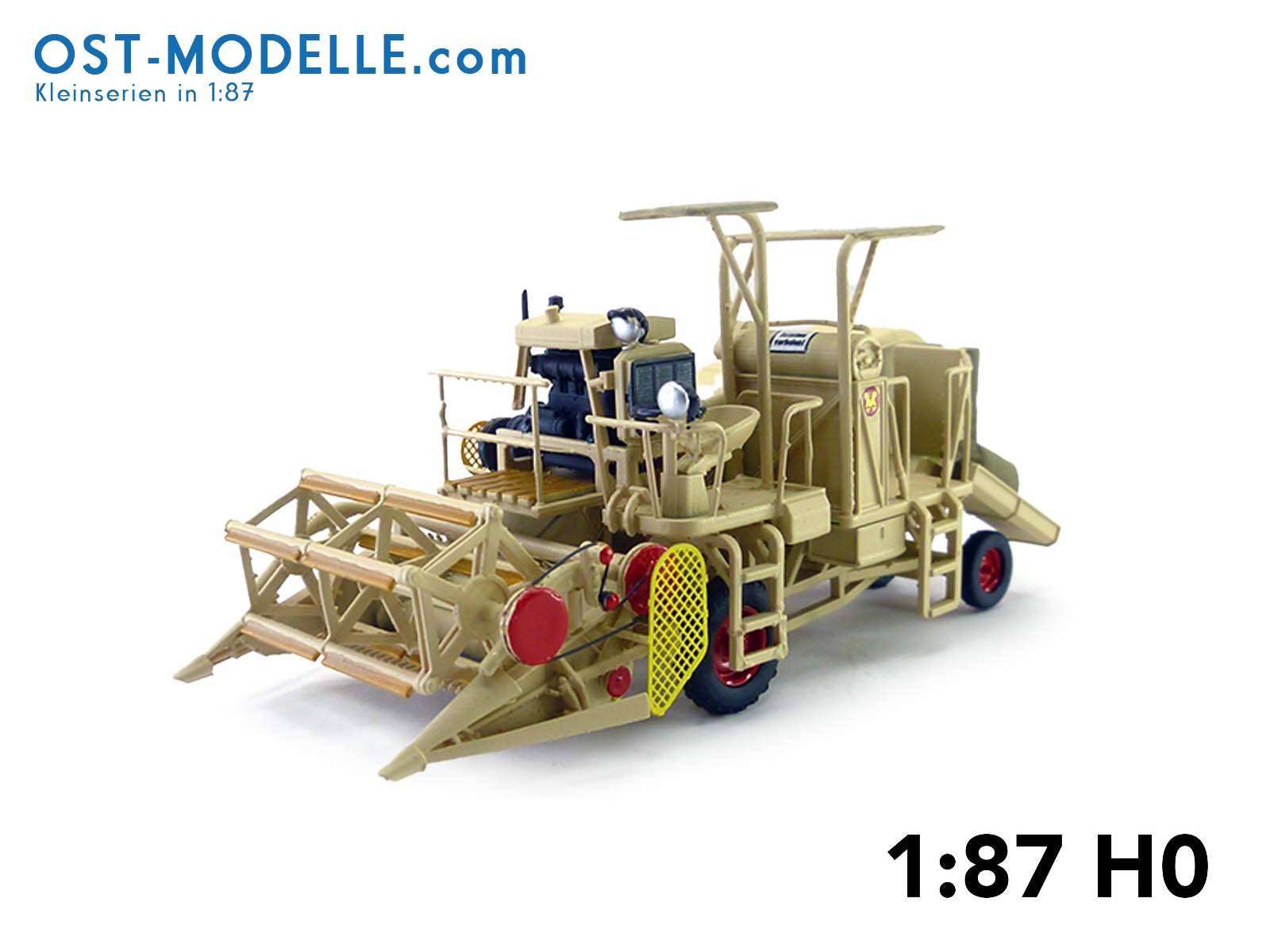 Mädrescher E177 Kornabsackung ohne Spreubergung beige